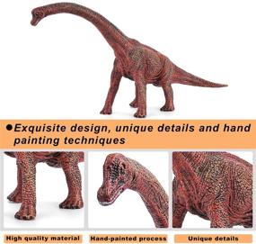 img 2 attached to Hautton Dinosaurs Brachiosaurus Educational Figurine