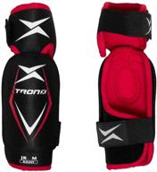 🏒 senior adult hockey elbow pads - tronx force logo