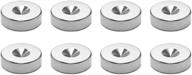 🔊 enhance sound performance with micity solid stainless steel speaker spike pads shoes feet 5# logo