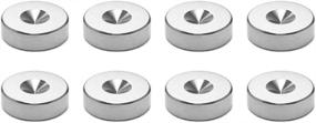 img 3 attached to 🔊 Улучшайте звуковую производительность с помощью MiCity Solid Stainless Steel Speaker Spike Pads Shoes feet 5#