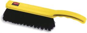 img 2 attached to 🧹 Rubbermaid Commercial 8 Inch Counter Brush, Tampico Fill for Optimal Rough Surface Sweeping, in Black (FG634100BLA)