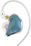 🎧 premium basn bmaster triple drivers in-ear monitor headphone - ultimate audio quality for audio engineers & musicians (blue) logo