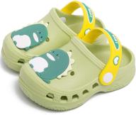 kids' toddler unicorn dinosaur cartoon shoes, clogs & mules logo