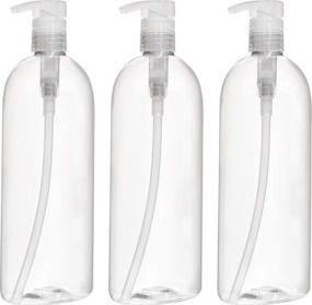 img 2 attached to 🌱 BPA-Free Shampoo Bottles with Lightweight Density