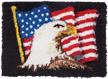 printed american tapestry crocheting embroidery logo