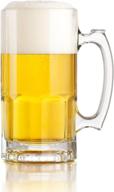 🍺 extra german style liter glass by libbey logo