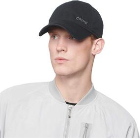 img 3 attached to 🧢 CACUSS Men's Cotton Classic Baseball Cap with Adjustable Buckle Closure - Stylish Dad Hat for Perfect Fit