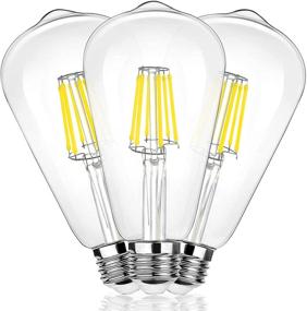 img 4 attached to 💡 800 Lumens Daylight Filament Bulb with Dimmable Feature