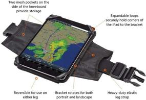img 2 attached to ✈️ Enhance Your Flying Experience with Flight Outfitters iPad Slimline Pilot-Friendly Compact Cockpit Flight Kneeboard