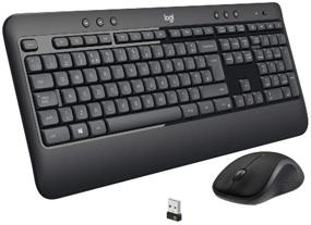 img 4 attached to Logitech MK540 Advanced Wireless Keyboard and Mouse Set - UK English QWERTY - 2.4 GHz Technology