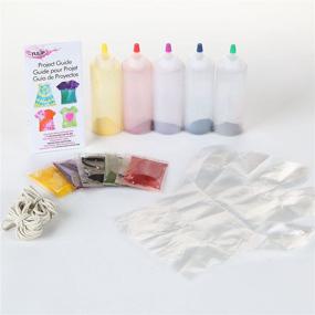 img 3 attached to 🌈 Tulip One-Step Tie-Dye Kits Rainbow - 5 Colors, 1.62oz