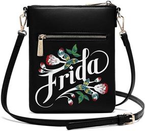 img 2 attached to Authentic Picture Cartoon Leather Crossbody