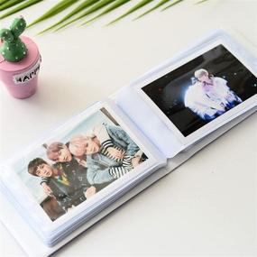 img 2 attached to 📷 SenVady 36-Pocket 3-Inch Mini Photo Album for Fujifilm Instax Mini 11 7s 8 8+ 9 25 20 50s 70 90 Polaroid Snap LiPlay Link Photo Printer Instant Camera - Book with Name Card Holder