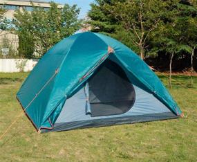 img 2 attached to 🏕️ NTK Colorado GT: Spacious 8-9 Person 10x12 Outdoor Dome Camping Tent - 100% Waterproof 2500mm