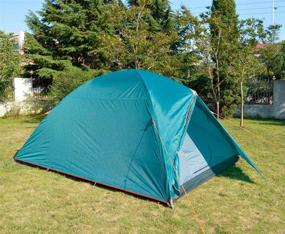 img 3 attached to 🏕️ NTK Colorado GT: Spacious 8-9 Person 10x12 Outdoor Dome Camping Tent - 100% Waterproof 2500mm