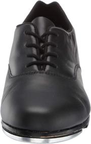 img 3 attached to 👠 Respect Leather Tap Shoe for Women by Bloch Dance