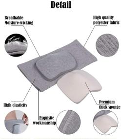 img 2 attached to YICYC Volleyball Knee Pads For Dancers Sports & Fitness