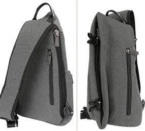 img 1 attached to 🎒 Kawei Knight Nylon Messenger Backpack: Stylish and Functional Bags for Every Adventure