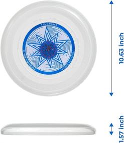 img 1 attached to 🔦 EZGETOP Ultimate Disc: Illuminating 175 Gram Glow in The Dark Flying Disc - Perfect for All Ages, Lawn, Park, Backyard Games, and Tailgating!