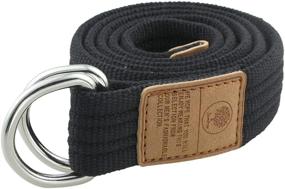 img 4 attached to Moonsix Canvas Military D Ring Buckle