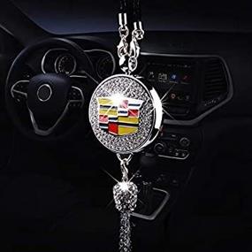 img 3 attached to 💎 Exquisite Diamond Mickey Perfume Car Air Refreshing - Auto Sport Car Ornaments by Wall Stickz: The Perfect Cadillac Accessory
