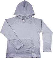 veyo kids sun hoodie - boys & girls uv protection shirt with hood, lightweight and breathable logo