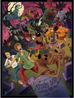 🎨 развивайте свою креативность с наборами для 5d рисования бриллиантами scooby doo - уникальное рукоделие для взрослых, полное прорисовывание крестом и замечательный стартовый комплект с узором, декор для стен размером 12" x 16". логотип