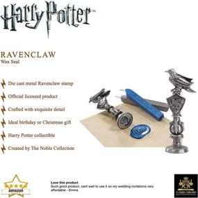 img 3 attached to 🦅 The Noble Collection Harry Potter - Ravenclaw Wax Seal: Authentic & Exquisite Collectible for Potterheads