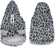 leopard adjustable drawstring sweatshirts xx large логотип