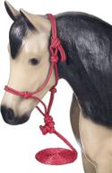 🐴 poly rope halter with lead for miniature horses - tough 1 product logo