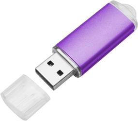 img 3 attached to 🔌 EASTBULL 128MB USB 2.0 Флеш-накопители - Набор флеш-накопителей оптом 50 штук, многоцветные флеш-накопители оптом для хранения (50PACK)