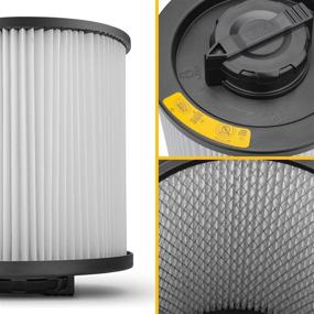 img 3 attached to 🚗 Efficient Cartridge Filter for DEWALT DXVC6910: Ideal for 6-16 Gallon Capacity