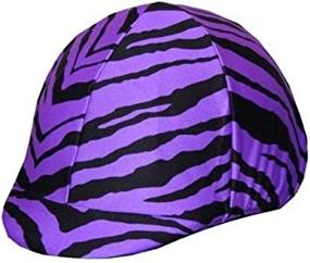 img 2 attached to Equestrian Riding Helmet Cover Purple Sports & Fitness