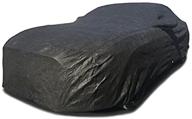 подгоняется под автомобиль carscover 2005-2014 ford mustang: автомобильное покрывало 5 слоев ultrashield черного цвета - идеальная защита для вашего транспортного средства! логотип