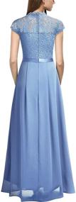 img 3 attached to Miusol Womens Formal Floral Bridesmaid