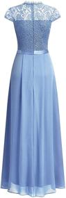 img 1 attached to Miusol Womens Formal Floral Bridesmaid