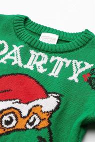 img 2 attached to 🎄 Nickelodeon Boys' Festive Ugly Christmas Sweater: Perfect Holiday Attire for Kids!
