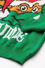 img 1 attached to 🎄 Nickelodeon Boys' Festive Ugly Christmas Sweater: Perfect Holiday Attire for Kids!