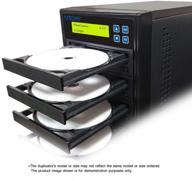 📀 plexcopier 24x sata 1 to 5 cd dvd m-disc supported duplicator writer copier tower with complimentary dvd video copy protection logo