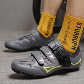 img 1 attached to 🚴 Unisex Road Cycling Shoes for Indoor Peloton, Compatible with SPD and Outdoor Delta Cleats - Ideal Bicycle Shoes