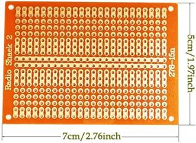 img 3 attached to 🔧 YUNGUI 5X7cm 15Pcs PCB Protoboards: Ideal Circuit Board Strips for Electronic Projects and Experiments