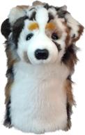 🐶 daphne's headcovers australian shephard: protect and personalize your golf club in style! логотип