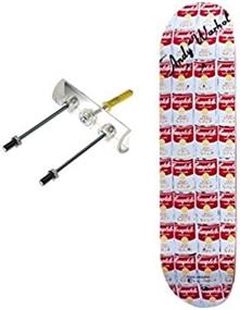 img 1 attached to 🛹 Sk8ology Skateboard Deck Display Wall Mount Hanger Rack - Packs of 1, 3, 5, 10, and 100