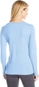 img 3 attached to 👚 Stay Cool and Stylish with Hanes Women's Sport Cool Dri Performance Long Sleeve T-Shirt