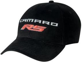 img 1 attached to 🏎️ Black Camaro RS Hat: A Stylish Accessory for Car Enthusiasts