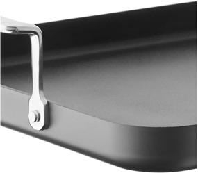 img 1 attached to 🍳 Гриль Cuisinart Chef's Classic с двойным покрытием Nonstick Hard-Anodized - угольный, 13" x 20