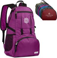 lightweight airplane travel backpack - packable logo