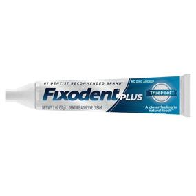 img 4 attached to Fixodent Truefeel Denture Adhesive Cream