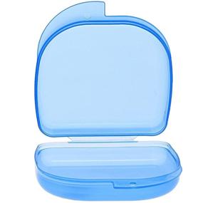 img 2 attached to 🦷 Juvale Orthodontic Container Case for Retainer, Mouthguard, Dentures (6 Pack) - Assorted Colors