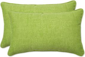 img 4 attached to Подушки для поясничного отдыха Pillow Perfect Baja Linen Lime, 11,5 "x18,5", зеленый, набор из 2 шт.🌴